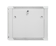 Lanberg Wisząca 19" 9U 600x600mm jednosekcyjna (szara) - 455391 - zdjęcie 3